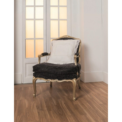 Funda de cojín IMPERIAL2 blanca 50x50ેણ