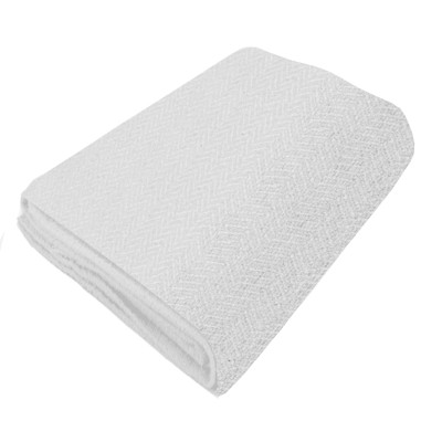 Colcha multiusos CORCEGA 200x260 cm blanca