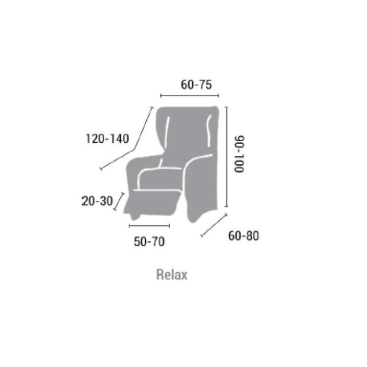 Funda elástica sofá VEGA relax