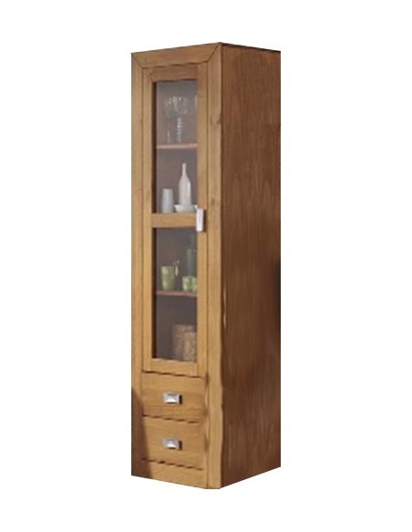 Vitrina 1 puerta + 2 cajones AIHAB