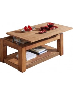 Mesa de centro con revistero y tapa elevable AIHAB