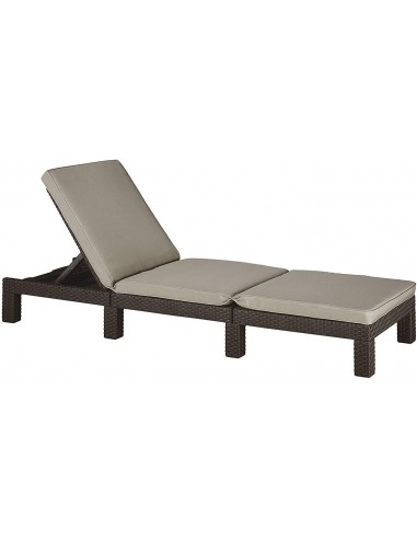 Tumbona DAYTONA SUNLOUNGER marrón