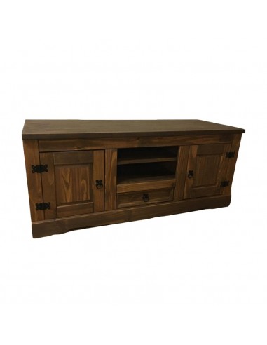 Mueble tv madera 2 puertas + 1 cajón NEBRASKA