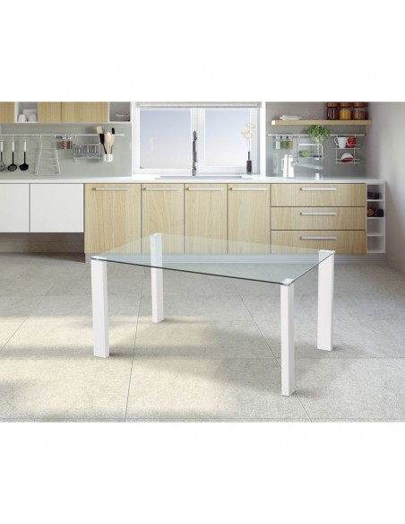Mesa comedor HANA 150cm blanca