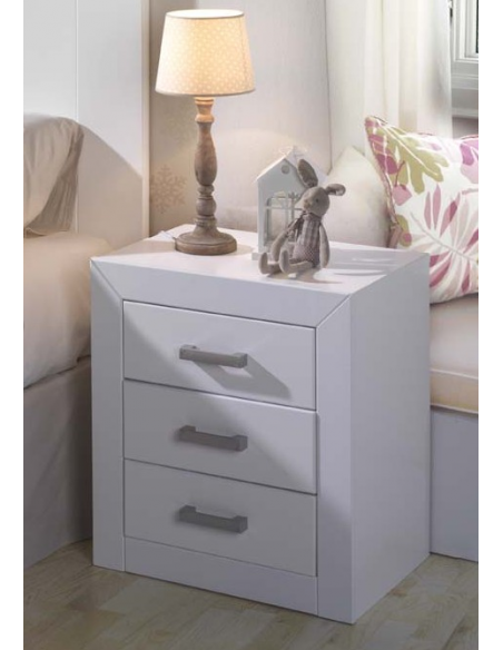 Mesita de noche LAKADO