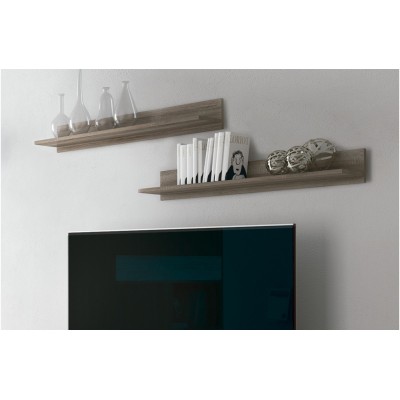 Estante SOTO trufa individual - Diseño minimalista elegante
