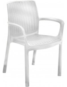 Sillón BALI blanco 2