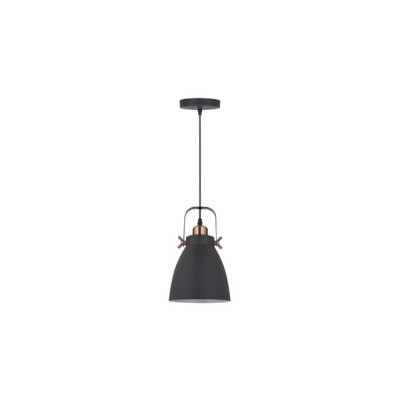Lámpara SIDNEY E27 negro