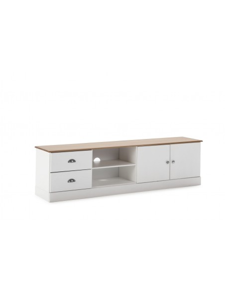 Mueble TV DUBLIN 180 cm blanco