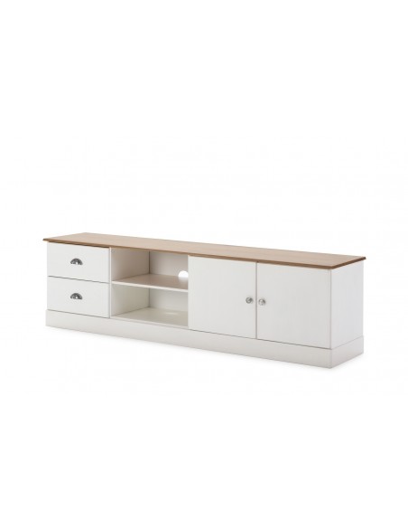 Mueble TV DUBLIN 180 cm blanco