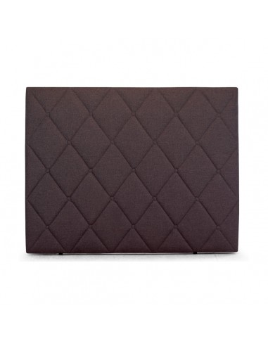 Cabecero ROMBO 110 cm polipiel chocolate