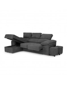 Chaise longue IRIS marengo reversible 2