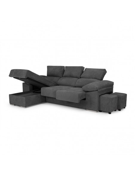 Chaise longue IRIS marengo reversible