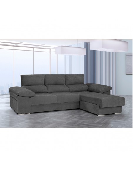 Chaise longue IRIS marengo reversible