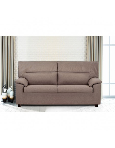 Sofá 3 plazas MAXI café