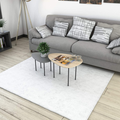 Set mesitas ALVARO gris-madera