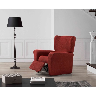 Funda elástica sofá BEGA relax rojo