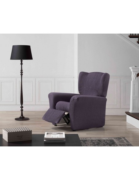 Funda elástica sofá BEGA relax violeta