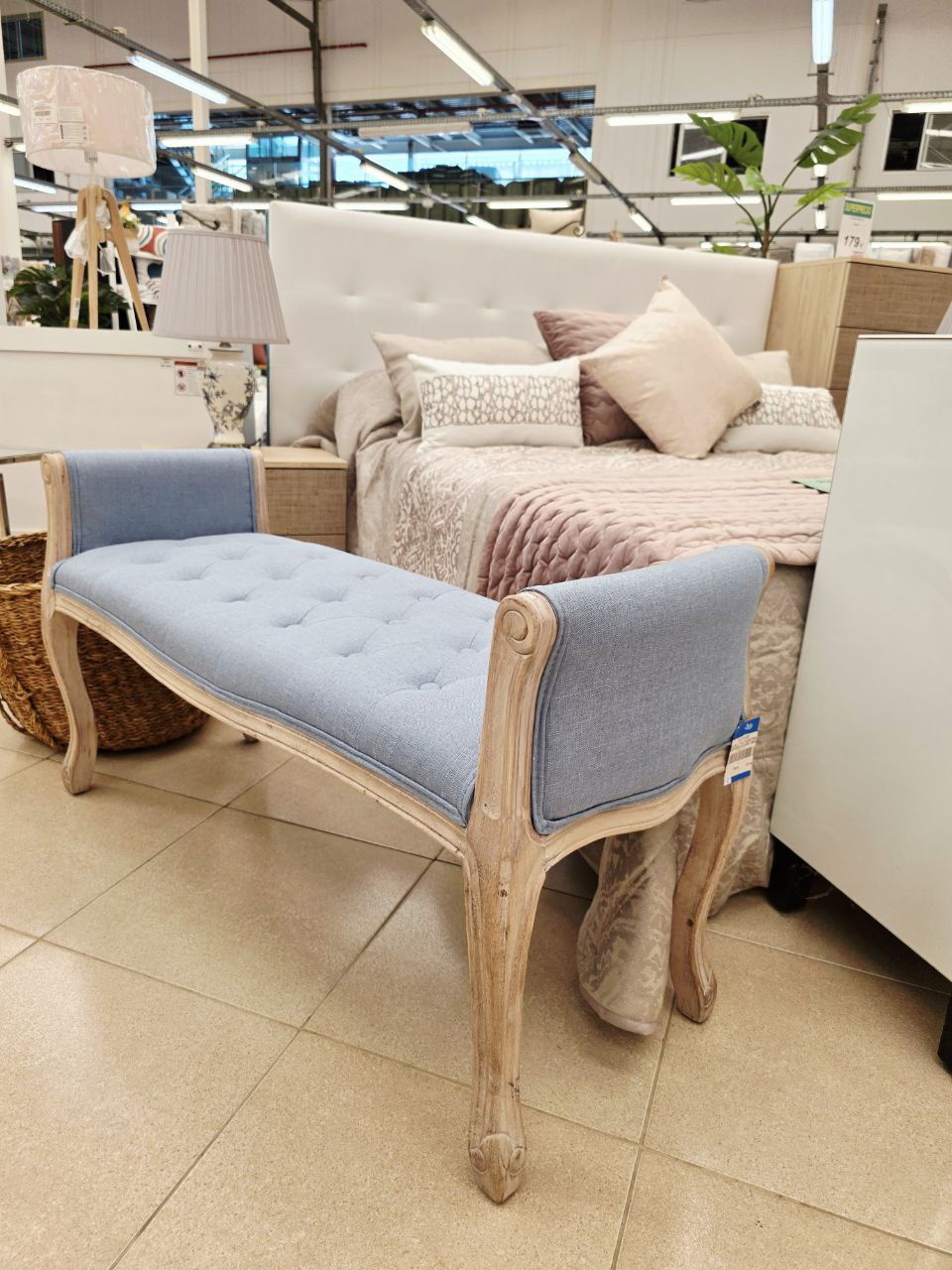 Ambientes de dormitorio en exposición